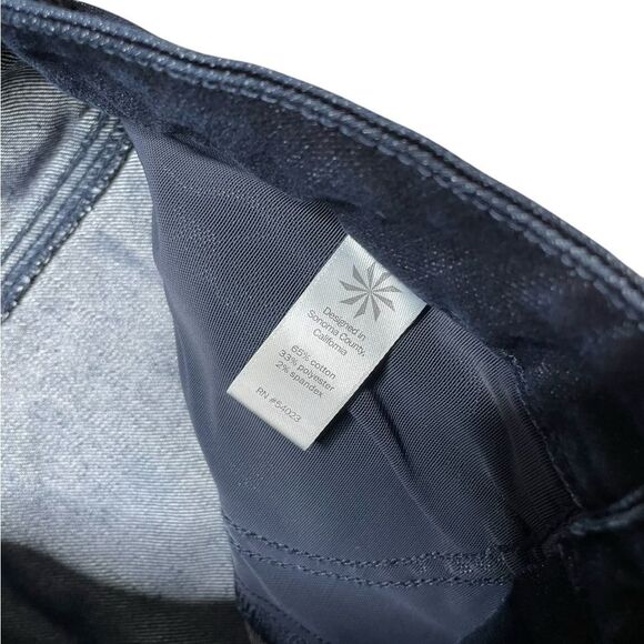 ATHLETA Sculptek Jeans Dark Wash Size 6 - Picture 7 of 8